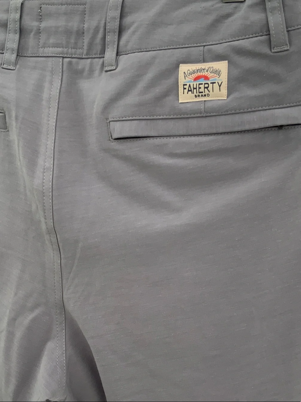 Faherty All Day Belt Loop 7 in. Performance Shorts Mens 28 waist